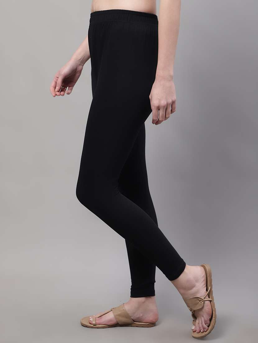 pack of 2 solid leggings - 20021956 -  Standard Image - 3