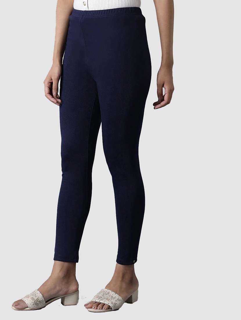 pack of 2 solid leggings - 20021967 -  Standard Image - 3