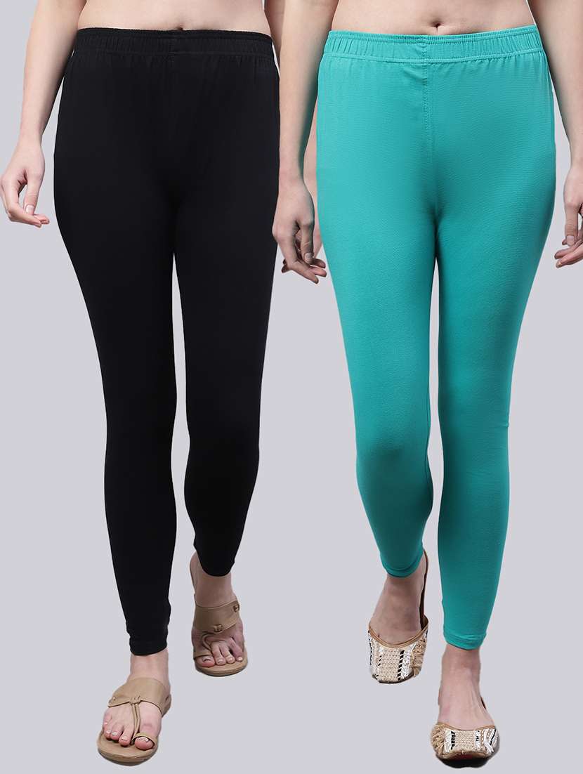 pack of 2 solid leggings