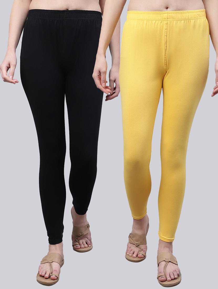 pack of 2 solid leggings