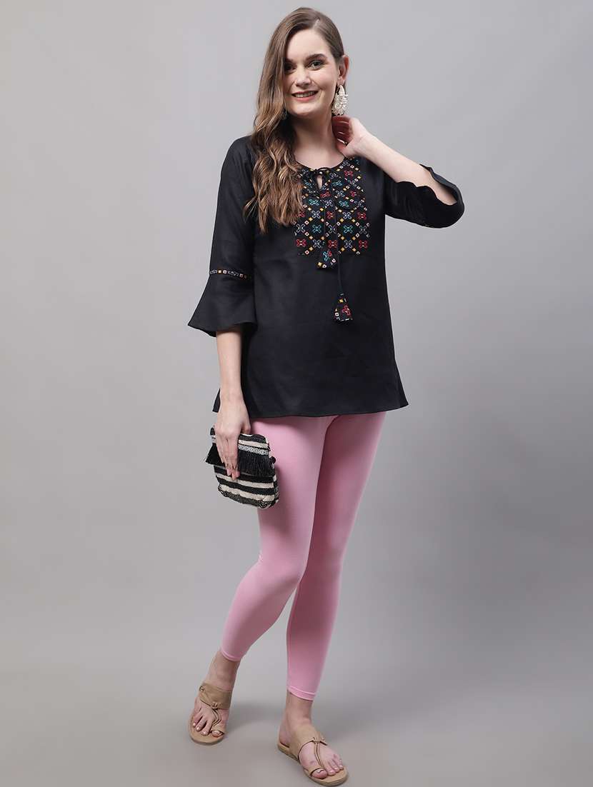 pack of 2 ankle length leggings - 20021993 -  Standard Image - 5