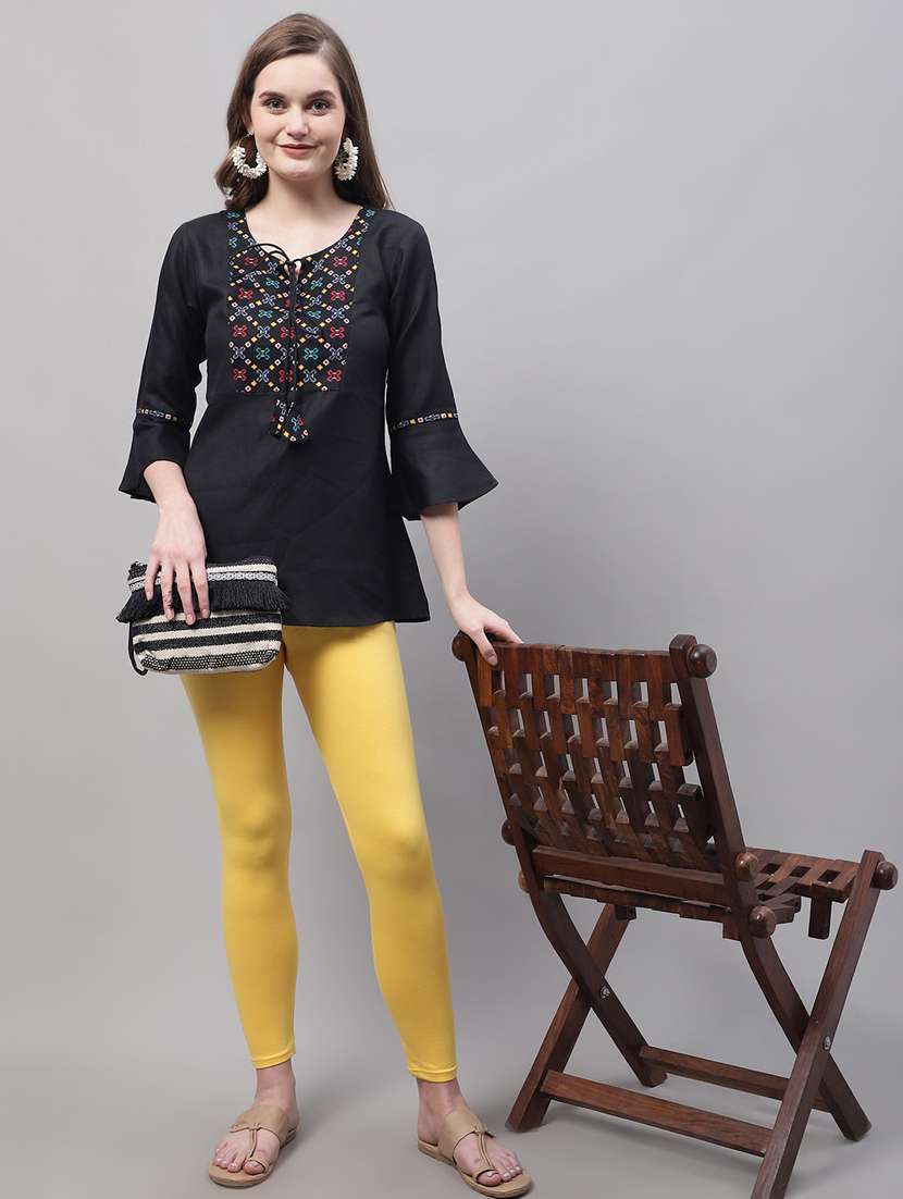 pack of 2 ankle length leggings - 20022016 -  Standard Image - 5