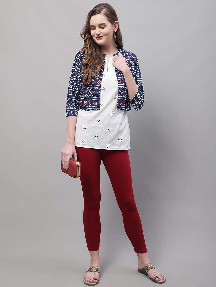 pack of 2 solid leggings - 20022022 -  Standard Image - 5