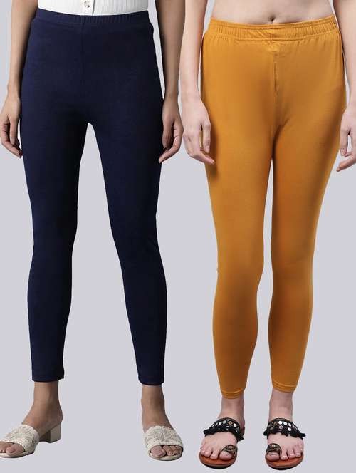 pack of 2 ankle length leggings - 20022024 - Standard Image - 0
