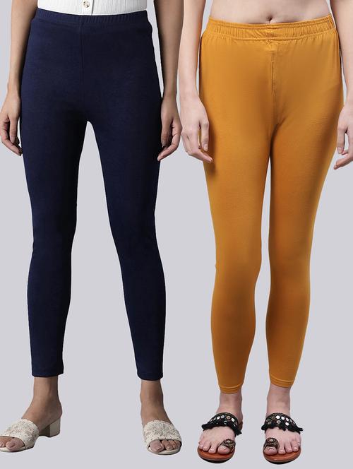 pack of 2 solid leggings - 20022025 -  Standard Image - 0