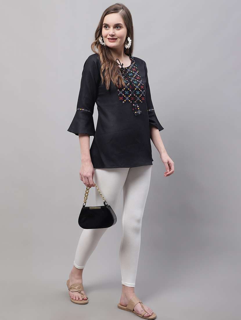 pack of 2 ankle length leggings - 20022026 - Standard Image - 5
