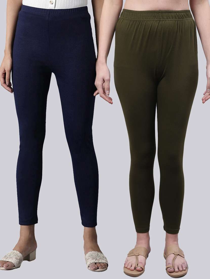 pack of 2 ankle length leggings