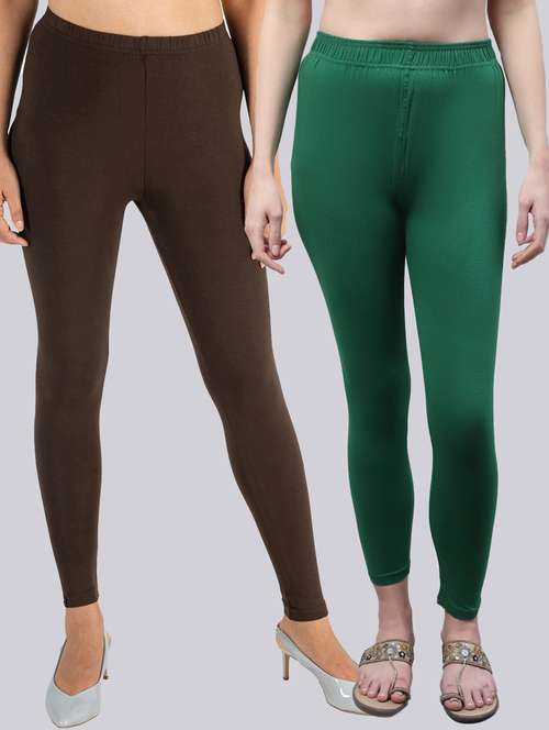 pack of 2 ankle length leggings - 20022029 -  Standard Image - 0