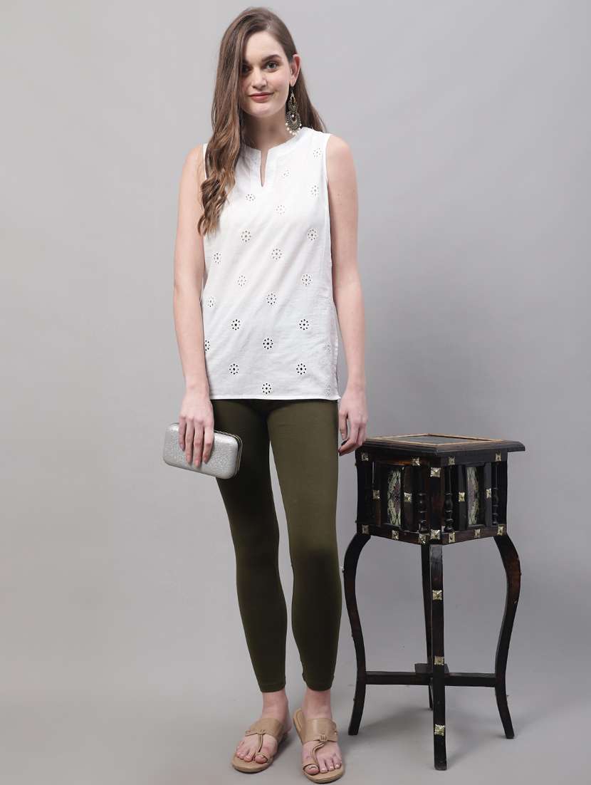 pack of 2 ankle length leggings - 20022030 - Standard Image - 5