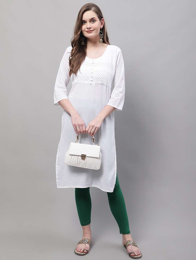 pack of 2 solid leggings - 20022033 -  Standard Image - 5