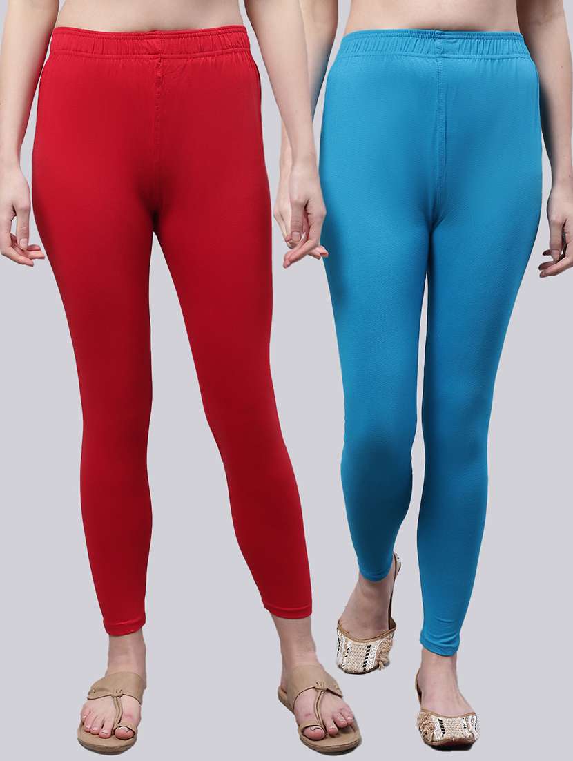 pack of 2 solid leggings