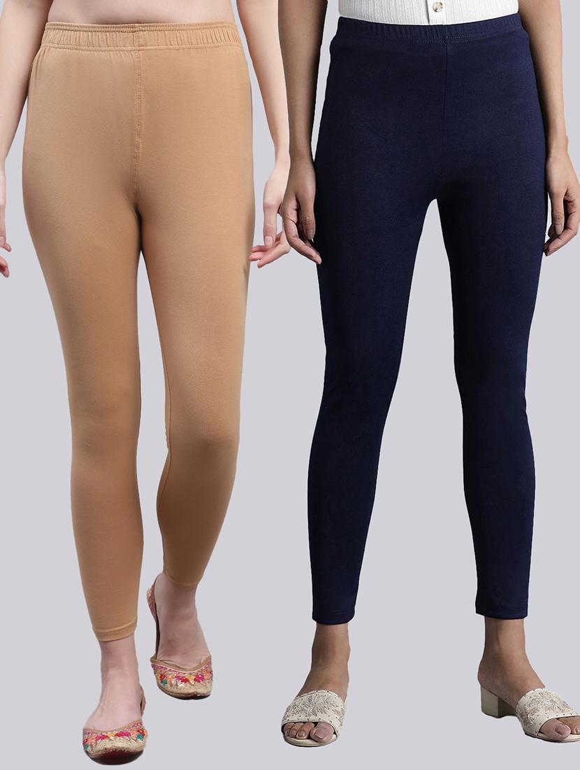 pack of 2 cotton leggings