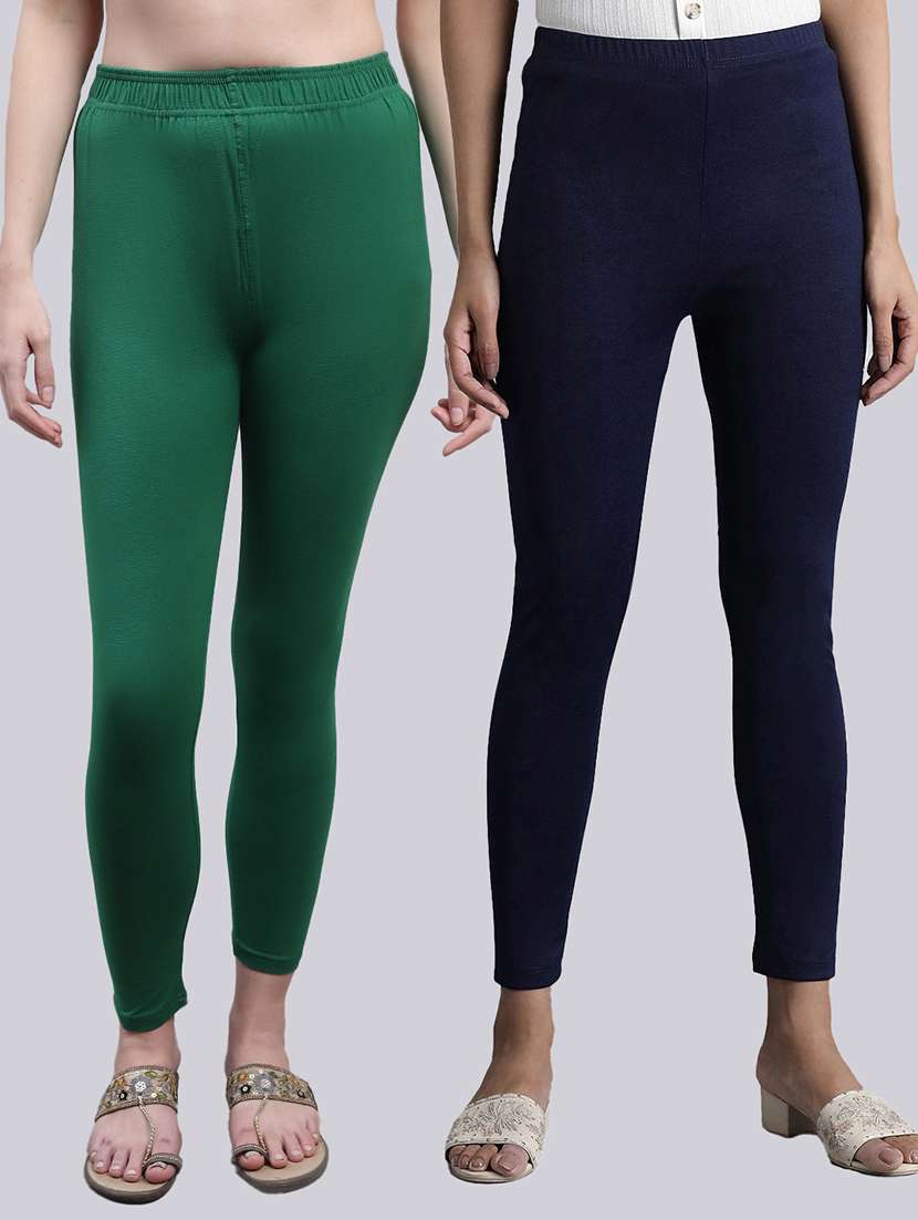 pack of 2 cotton leggings