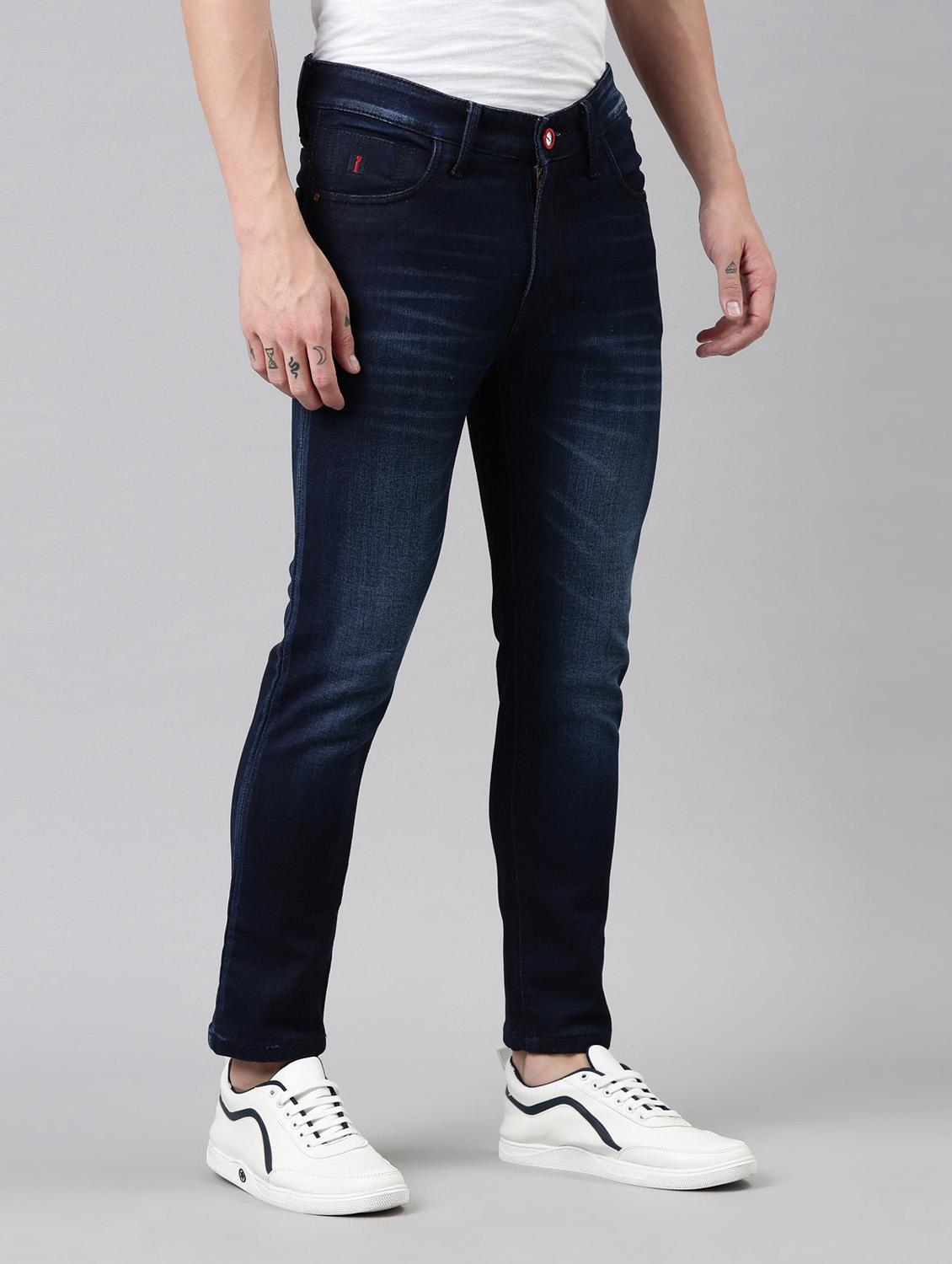 mens slim fit plain jeans - 20022624 - Zoom Image - 0