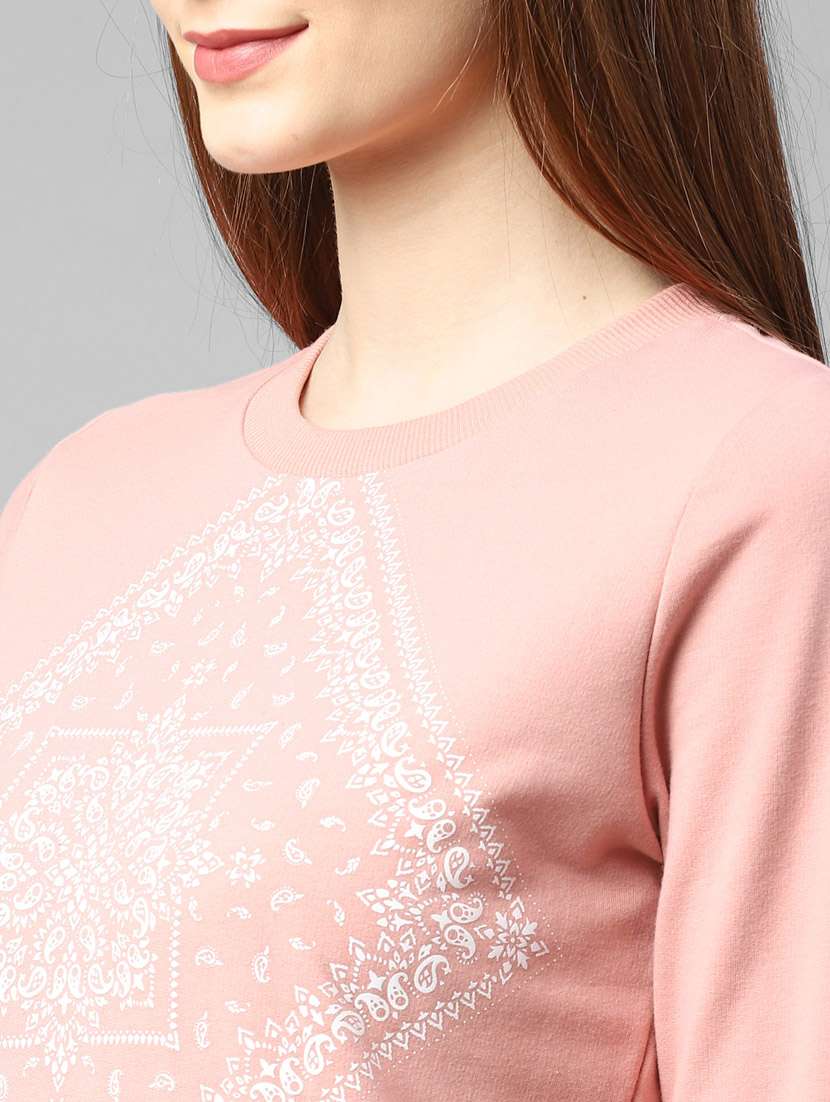 pink jersey active wear co-ord set - 20022836 -  Standard Image - 3