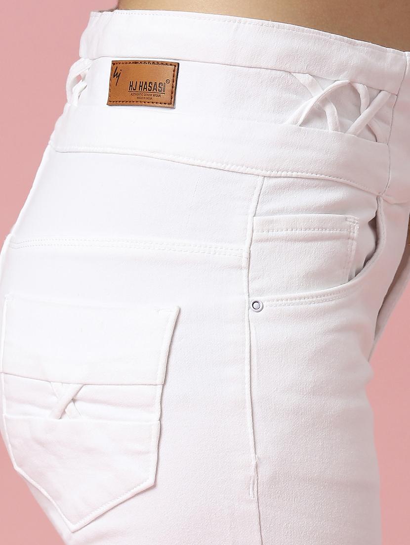 women's plain slim fit jeans - 20023018 - Standard Image - 5