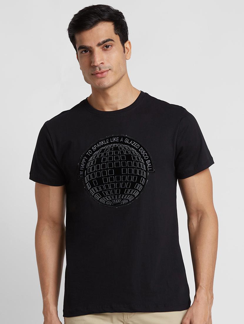 round neck printed regular t-shirt