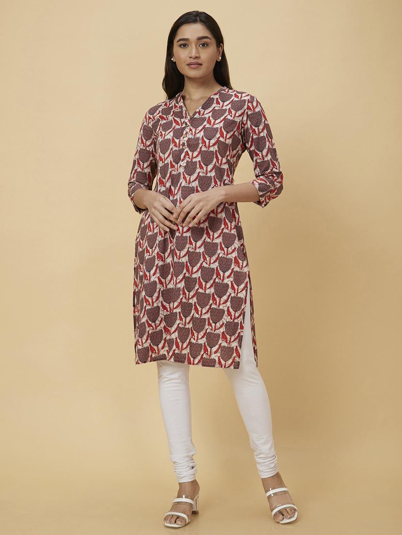 women's straight kurta - 20023086 -  Zoom Image - 0