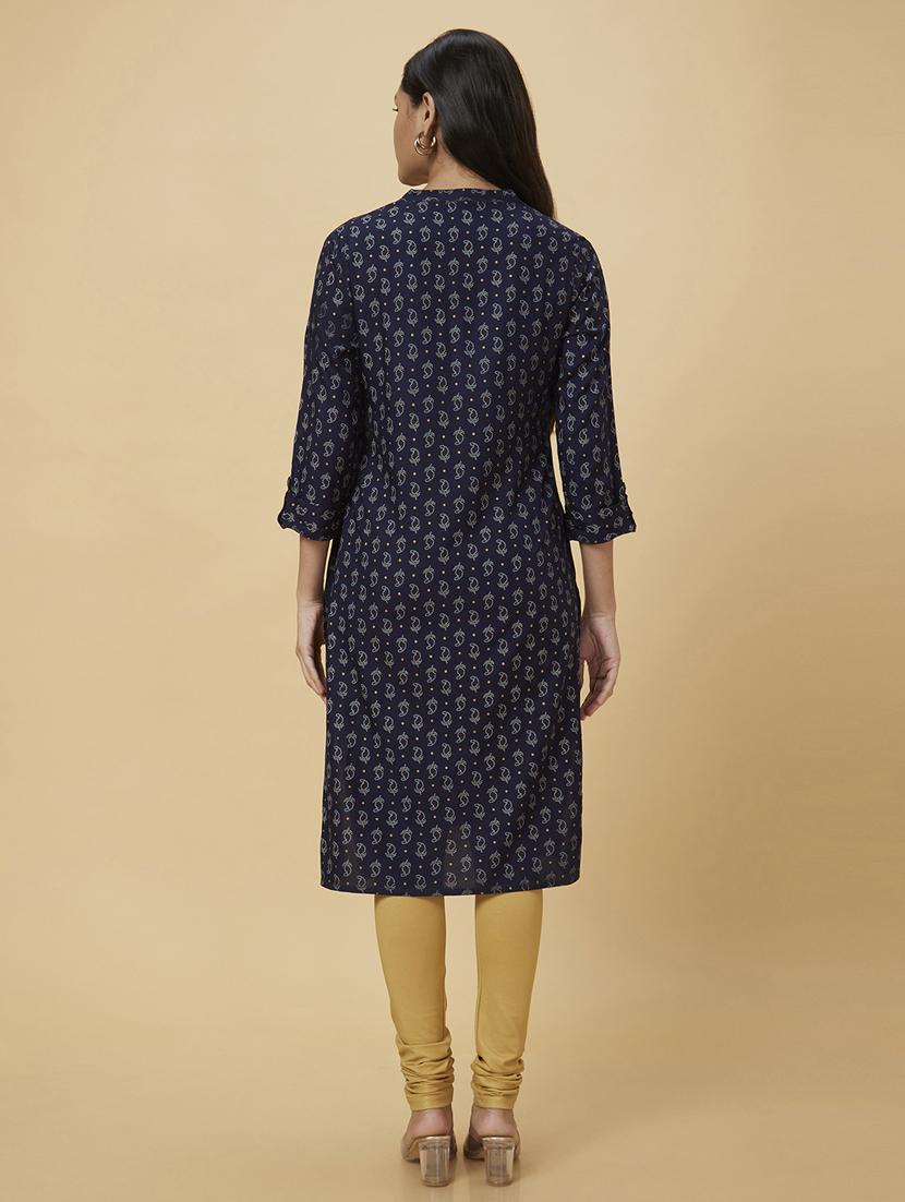 women's straight kurta - 20023087 - Standard Image - 3