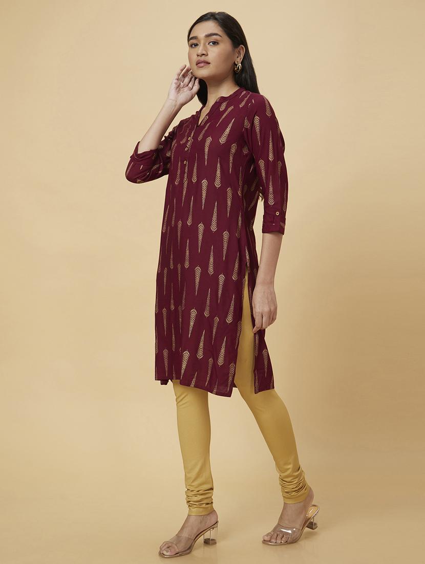 women's straight kurta - 20023092 - Standard Image - 3