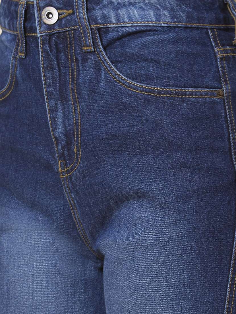 women's plain wide leg jeans - 20023472 -  Standard Image - 5