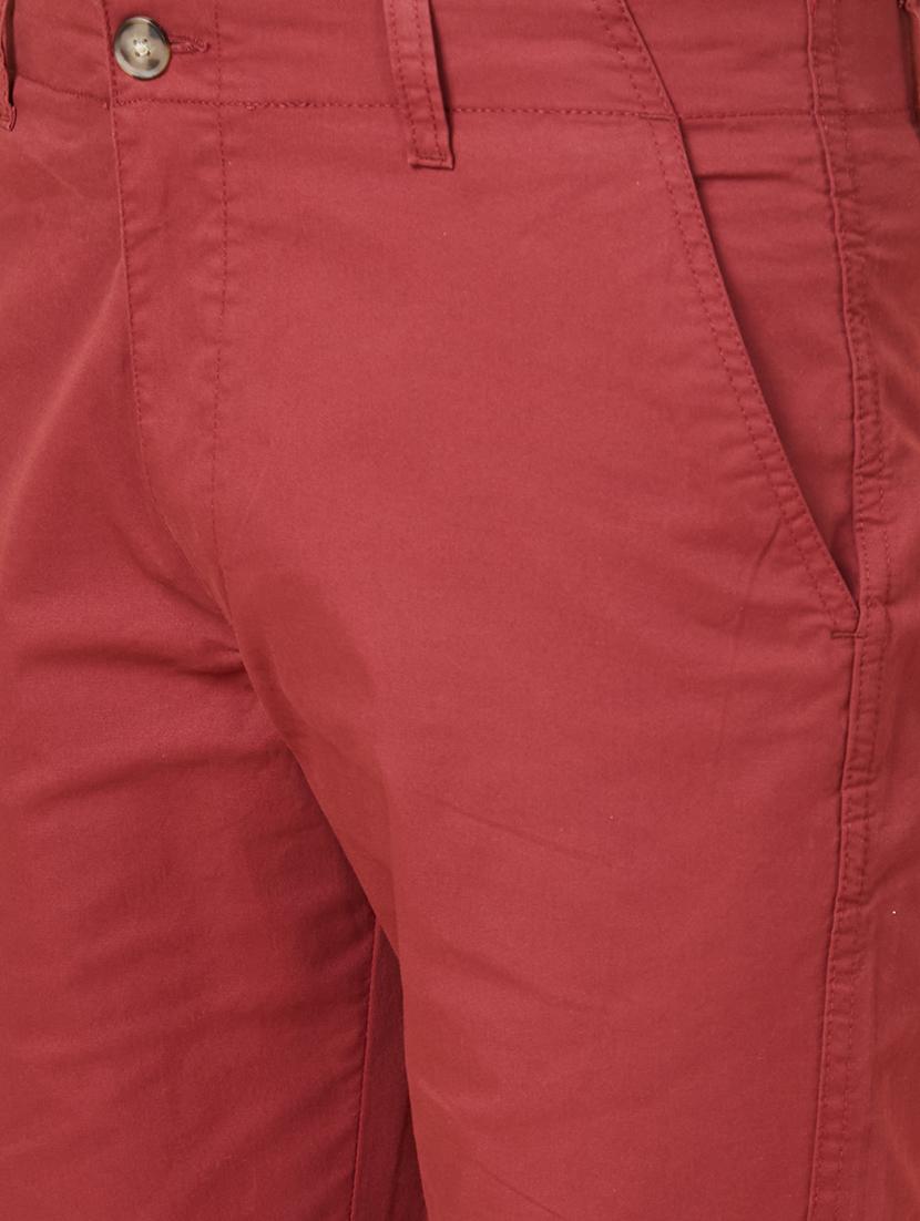 mid rise solid bermuda shorts - 20023803 - Standard Image - 5