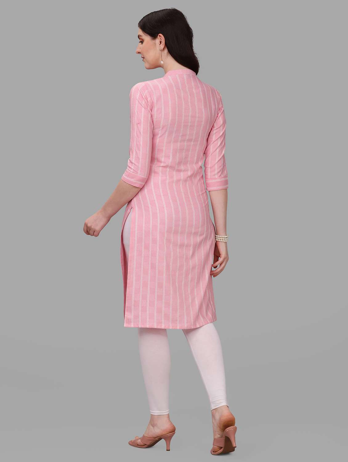 women's straight kurta - 20024689 - Standard Image - 3