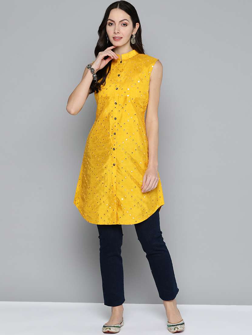 women's front slit kurta - 20024773 -  Zoom Image - 0
