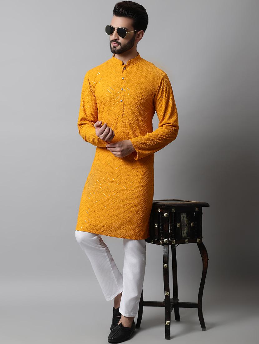 embroidered kurta pyjama set - 20024811 - Zoom Image - 0