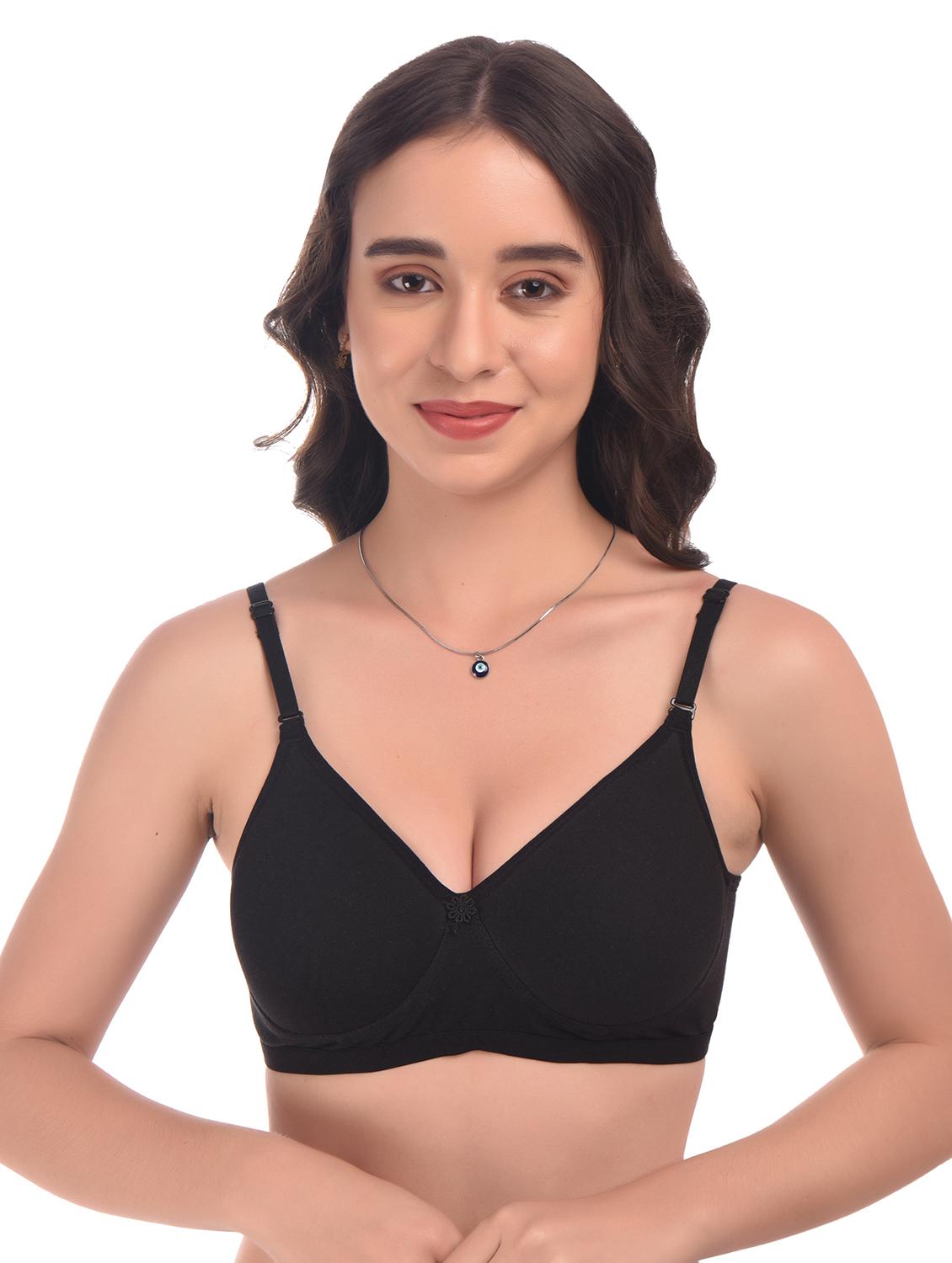 black hosiery tshirt bra - 20024938 - Zoom Image - 0