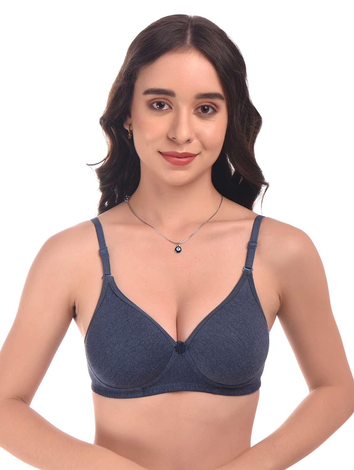 green hosiery tshirt bra