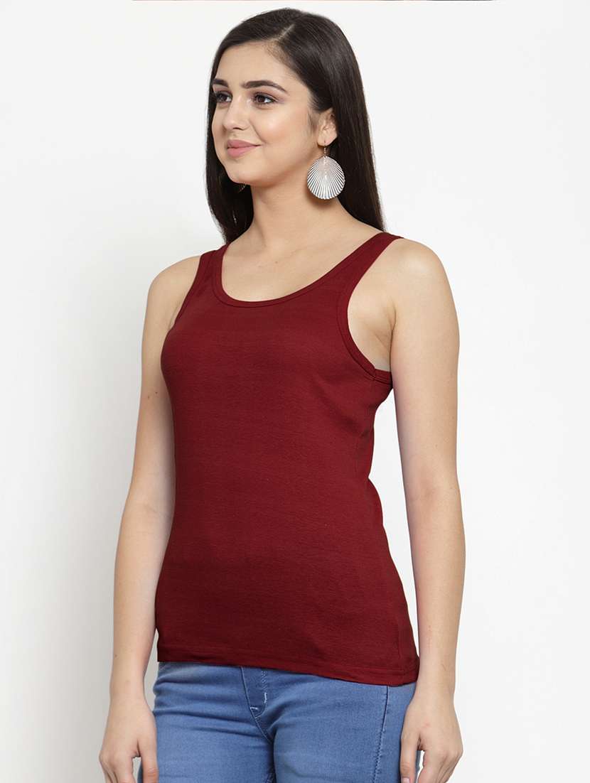 multicolor (pack of 2) camisole tank top vest  - 20025382 -  Standard Image - 3