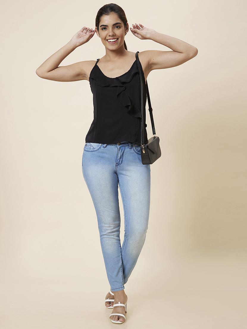 women's tank top scoop neck top - 20025429 - Standard Image - 3