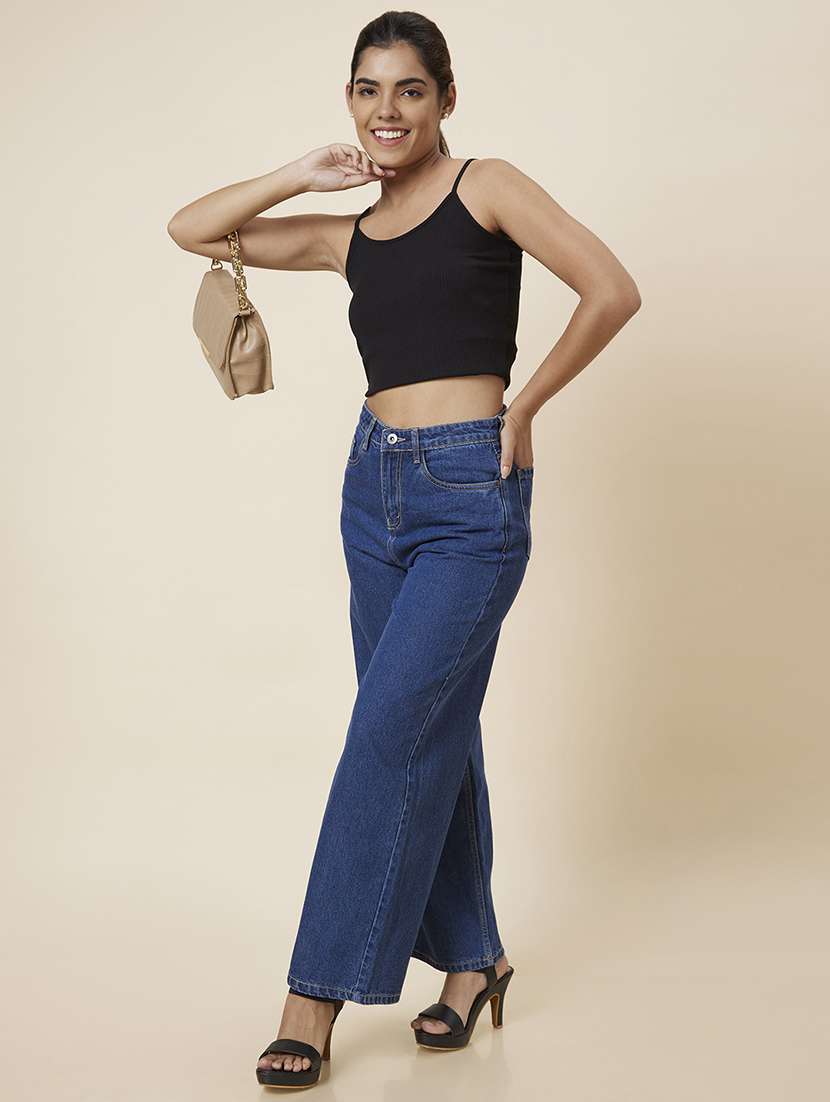 women's straight shoulder strap top - 20025431 -  Standard Image - 3