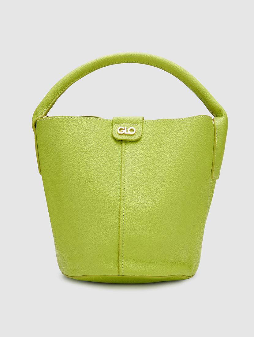 green leatherette (pu) hobo handbag - 20025452 - Standard Image - 3