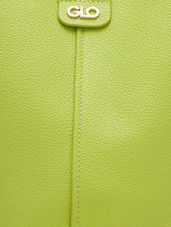 green leatherette (pu) hobo handbag - 20025452 - Standard Image - 5