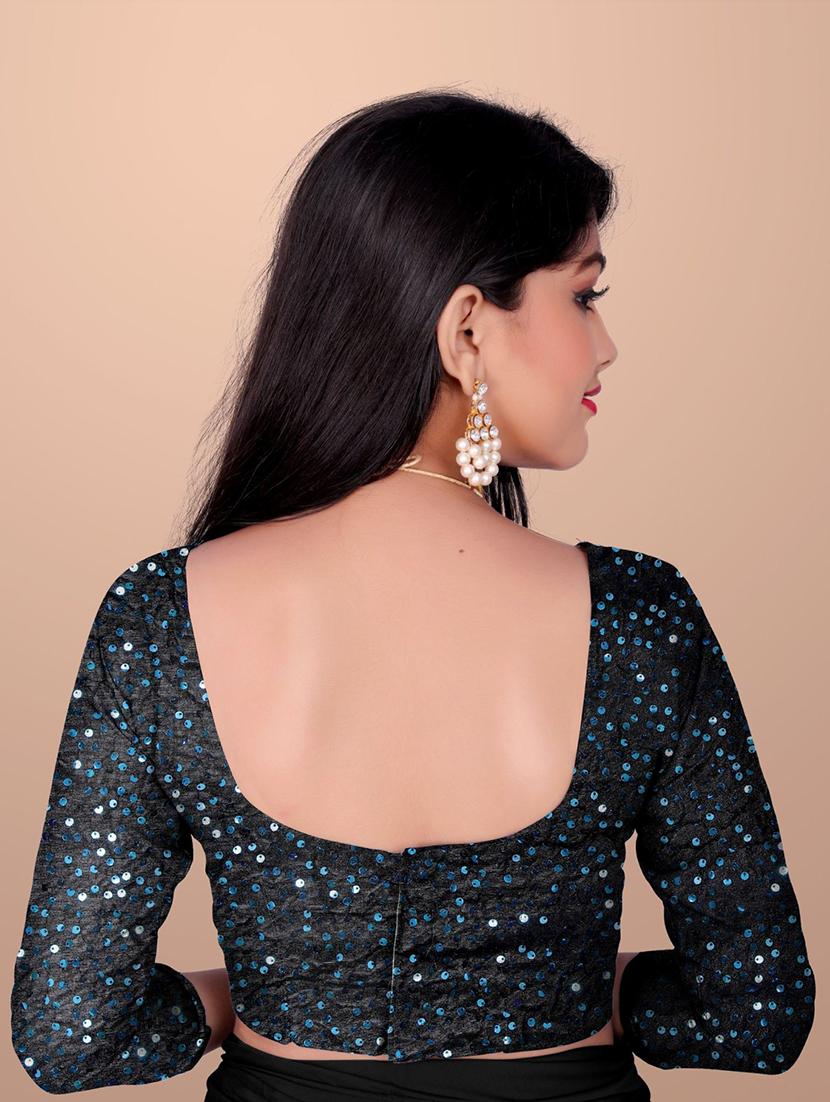 girls ready to wear embroidered saree - 20026739 - Standard Image - 3