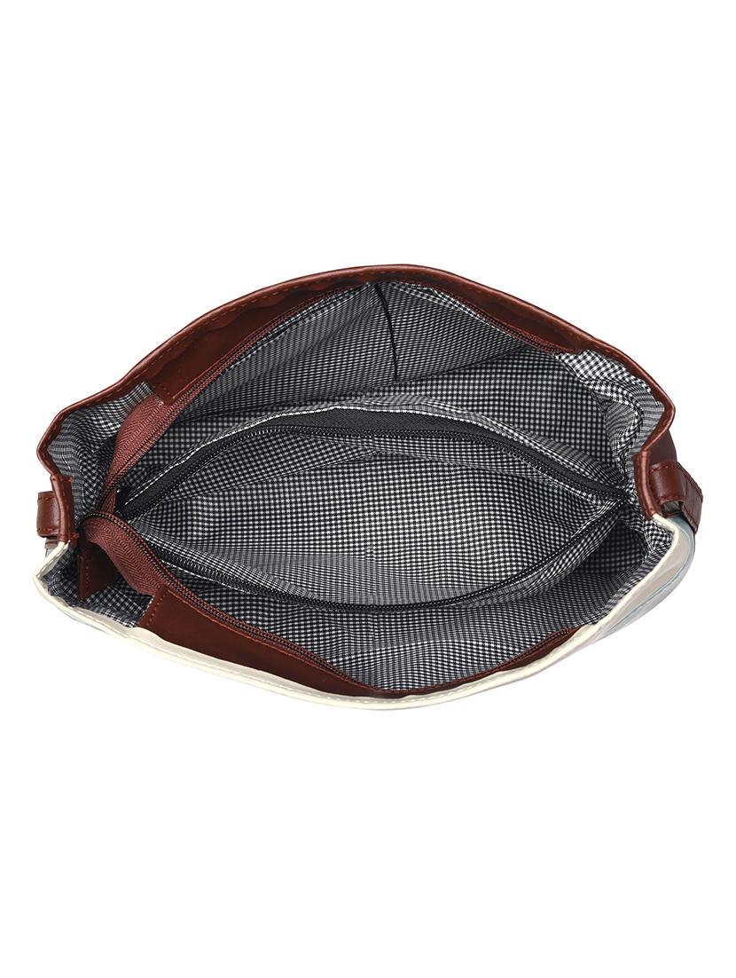 color block leatherette (pu) regular sling bag - 20026790 - Standard Image - 3