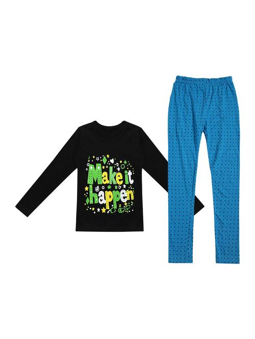girls printed full length sets - 20028172 - Standard Image - 0