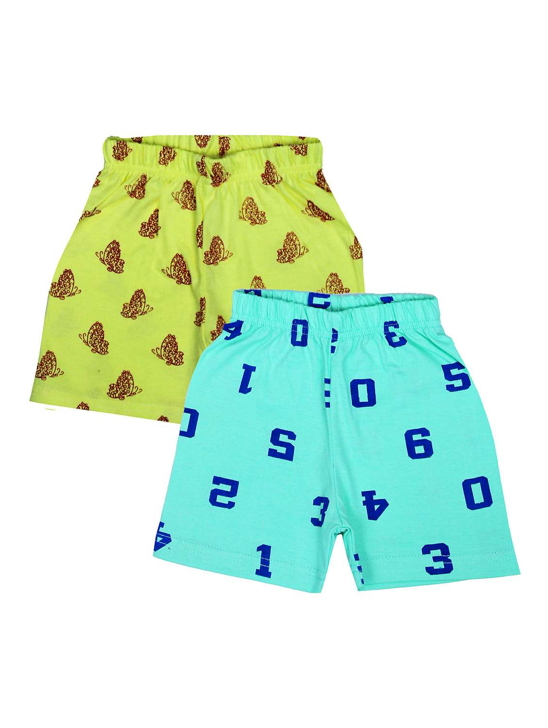pack of 2 printed boys shorts