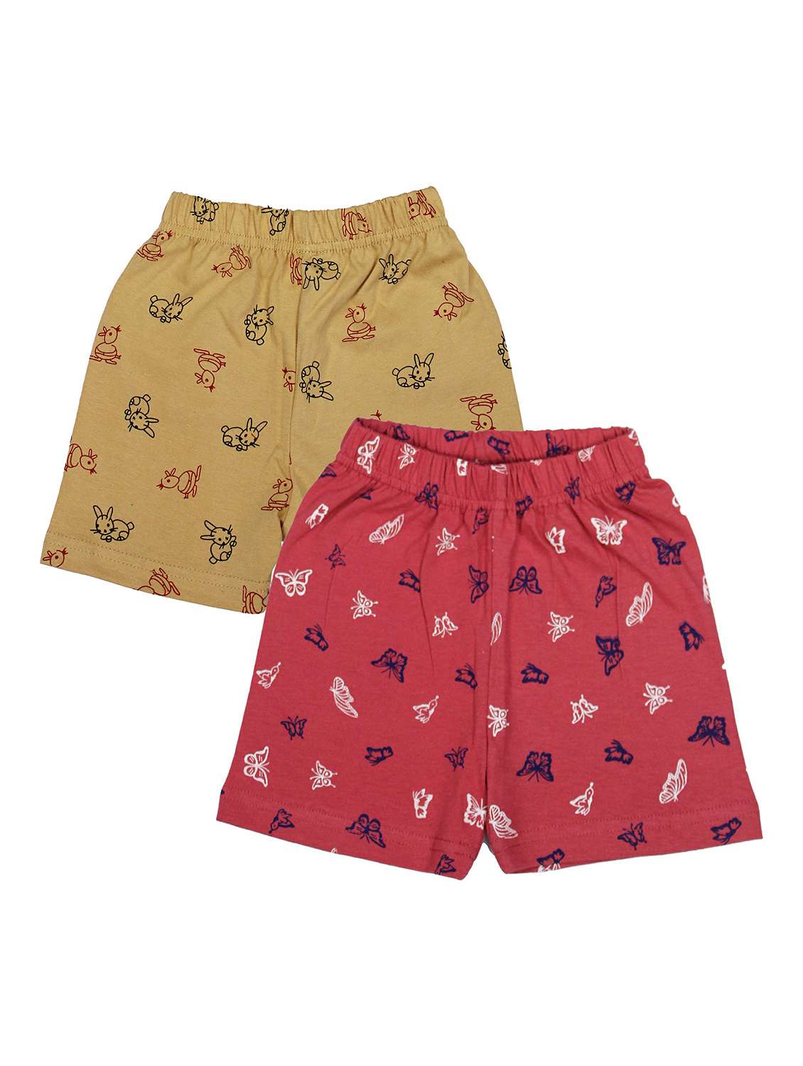 pack of 2 printed boys shorts