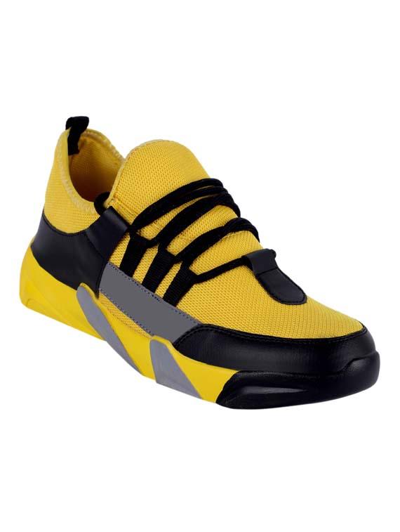 yellow solid sport shoes - 20030065 - Zoom Image - 0