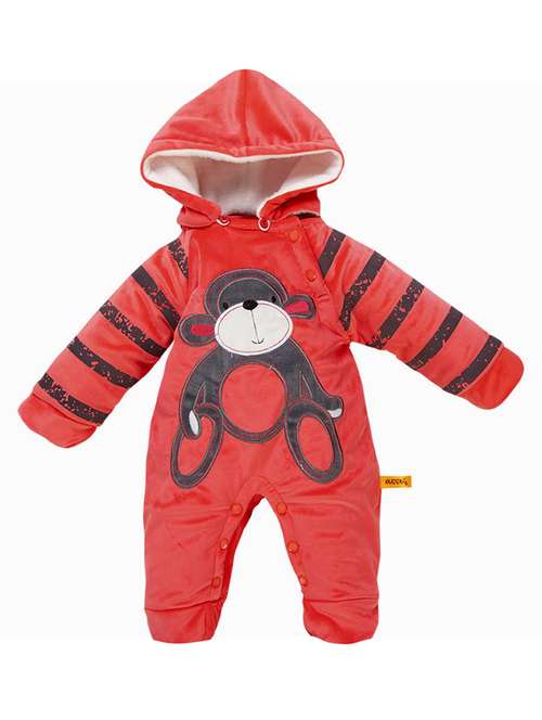 kids hooded romper - 20030677 - Standard Image - 0