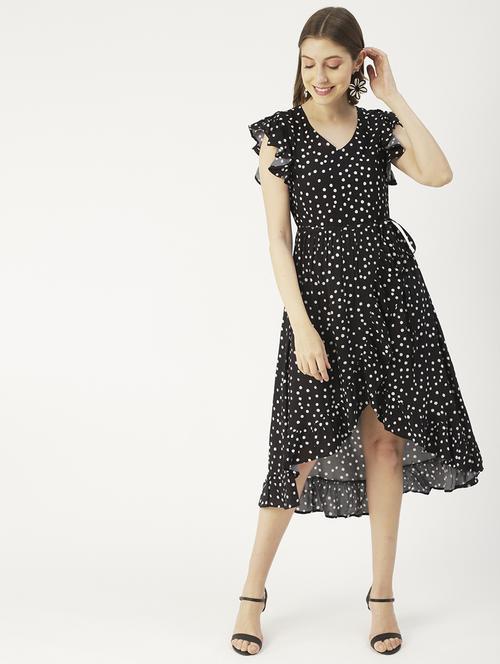 women's high low checks dress - 20031224 - Standard Image - 0