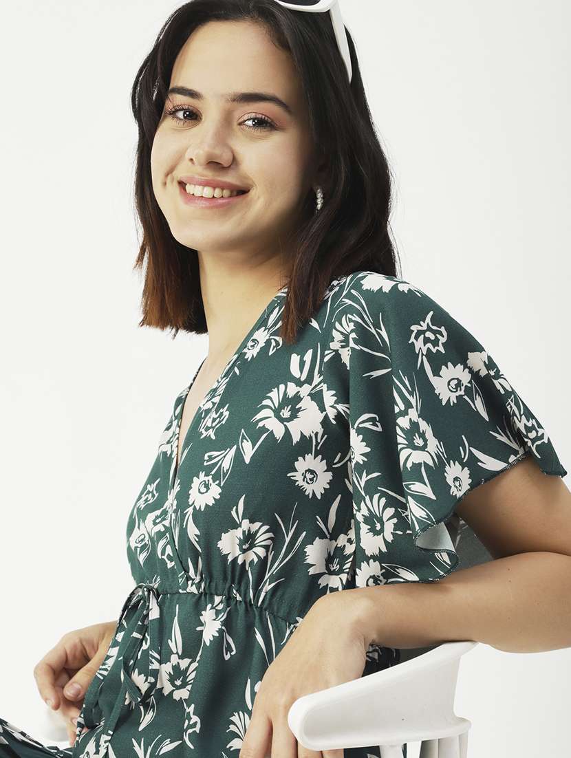 women's fit & flare floral dress - 20031231 -  Standard Image - 3