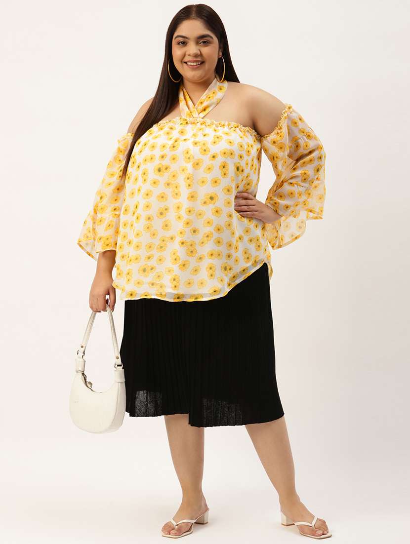 women's straight halter neck top - 20031492 -  Standard Image - 3