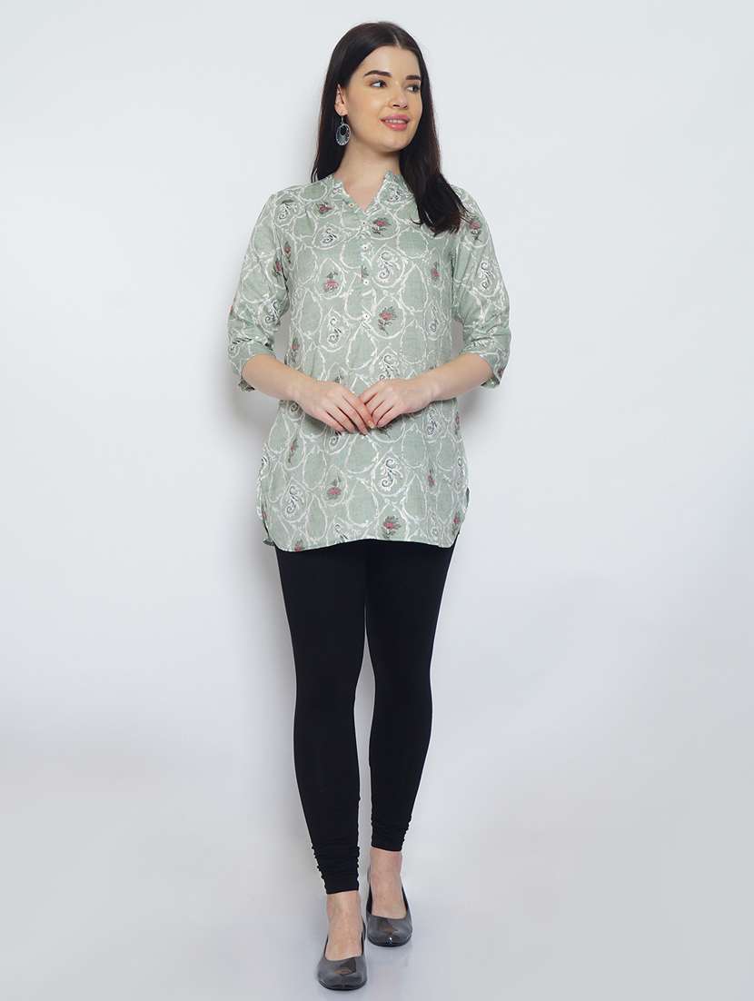 black cotton lycra leggings - 20031632 -  Standard Image - 3