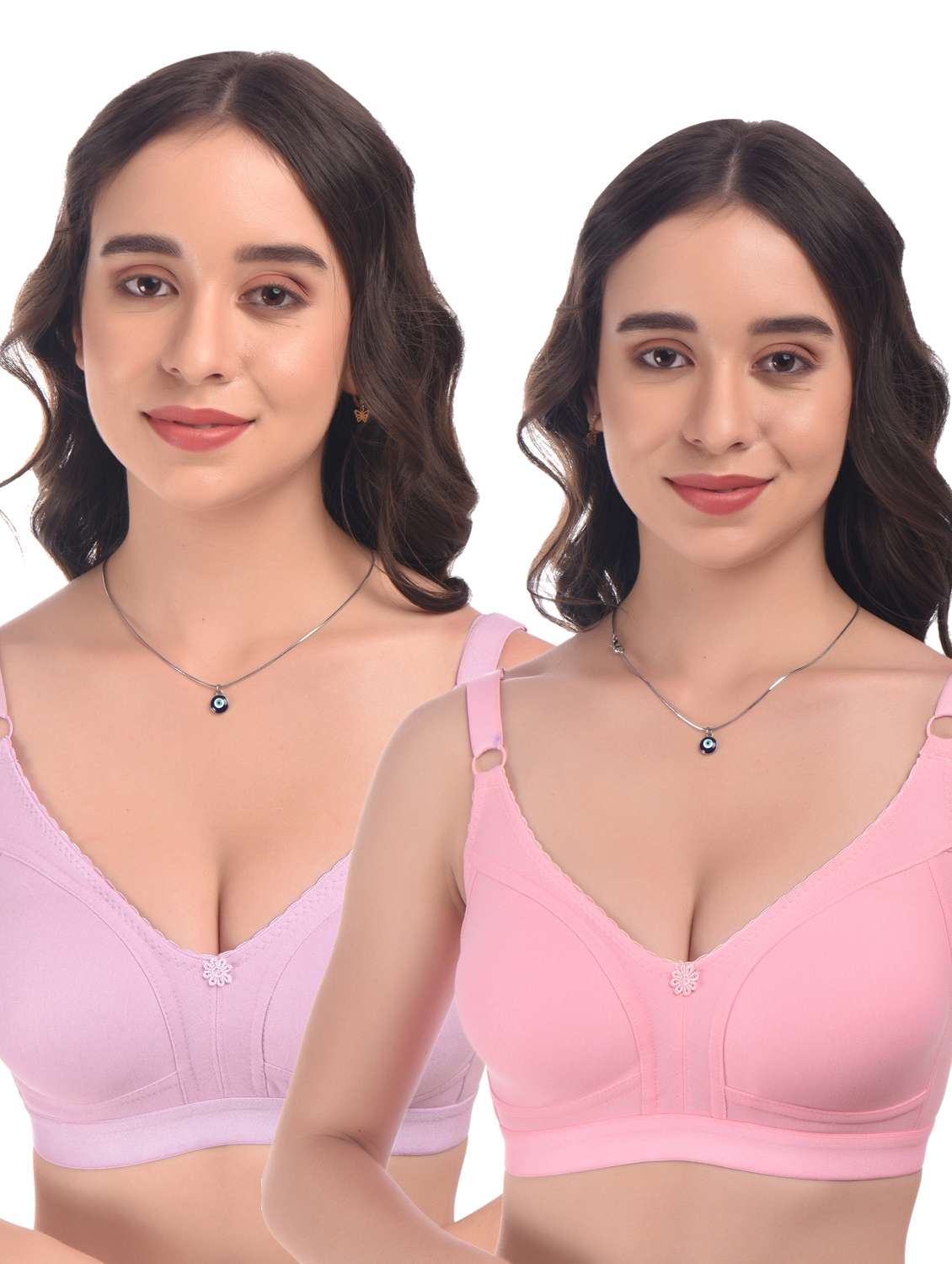 pack of 2 hosiery minimizer bras
