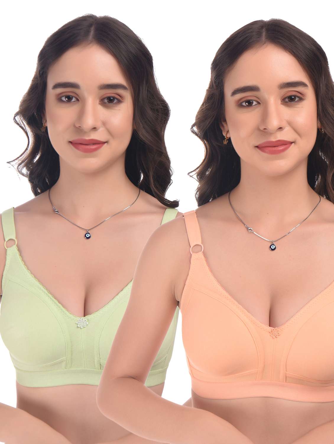 pack of 2 hosiery minimizer bras