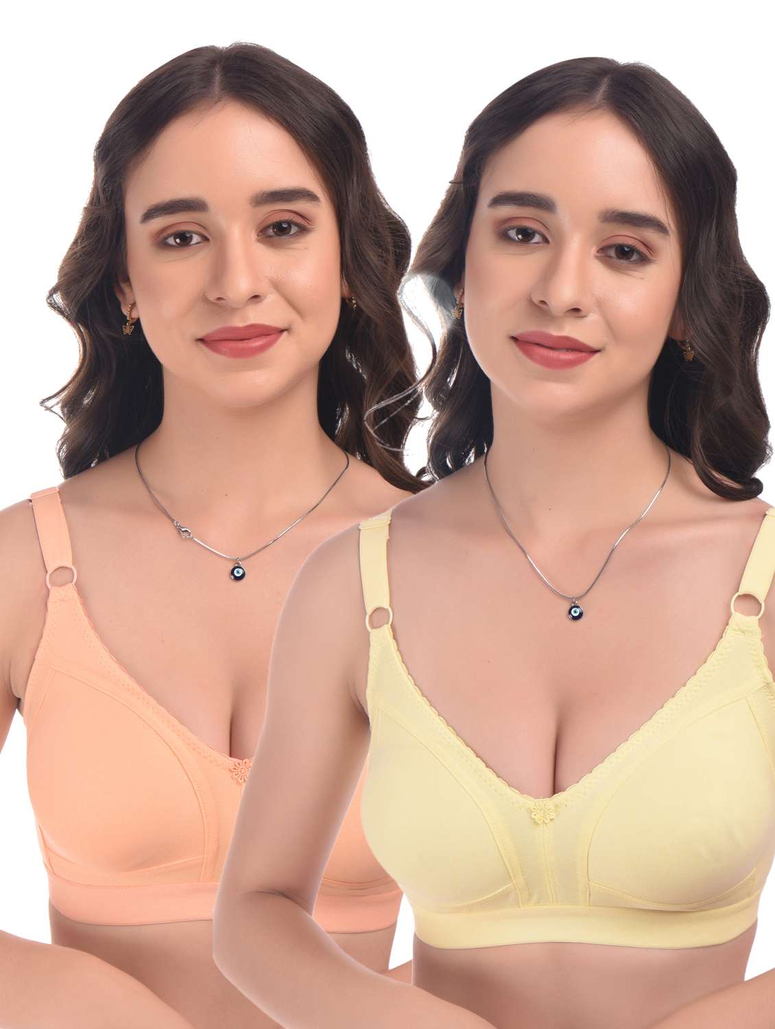 pack of 2 hosiery minimizer bras